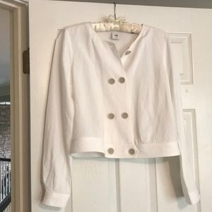 Cabi linen blend jacket